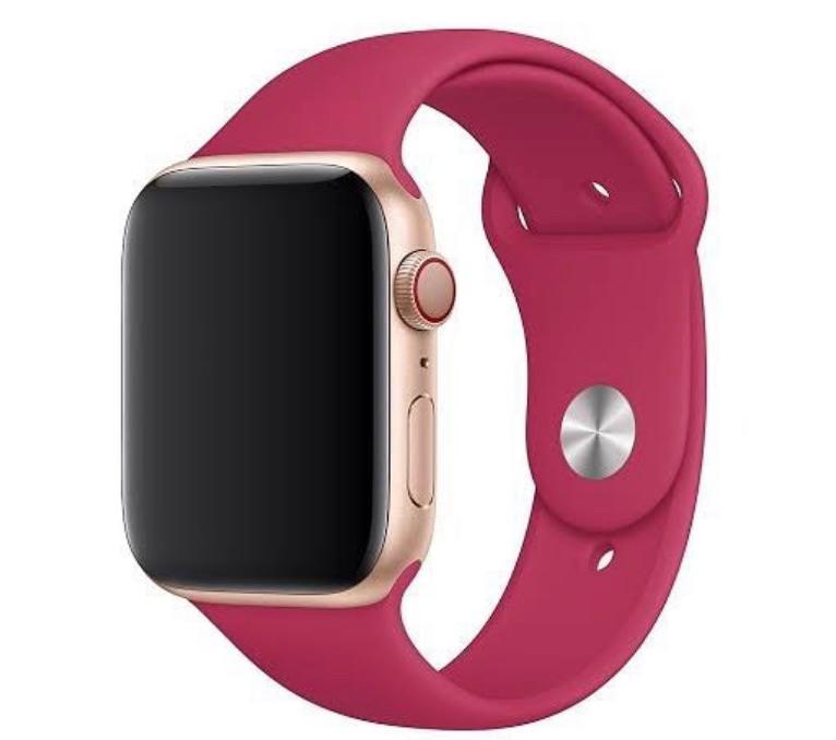 Apple Watch Silicon Kordon - Grape Purple