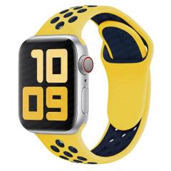 Apple Watch Nike Kordon - Sarı/Midnight Blue