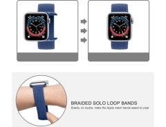 Apple Watch Solo Loop Örgü - Kahverengi