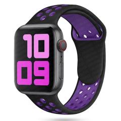 Apple Watch Nike Kordon - Siyah/Mor