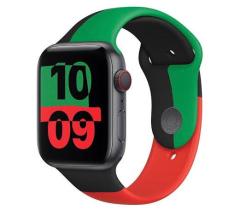 Apple Watch Silicon Kordon - Black Unity