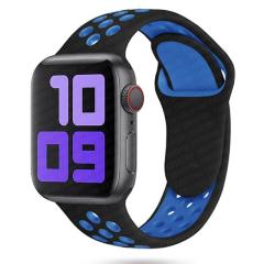 Apple Watch Nike Kordon - Siyah/Mavi