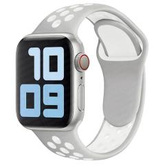 Apple Watch Nike Kordon - Gri/Beyaz