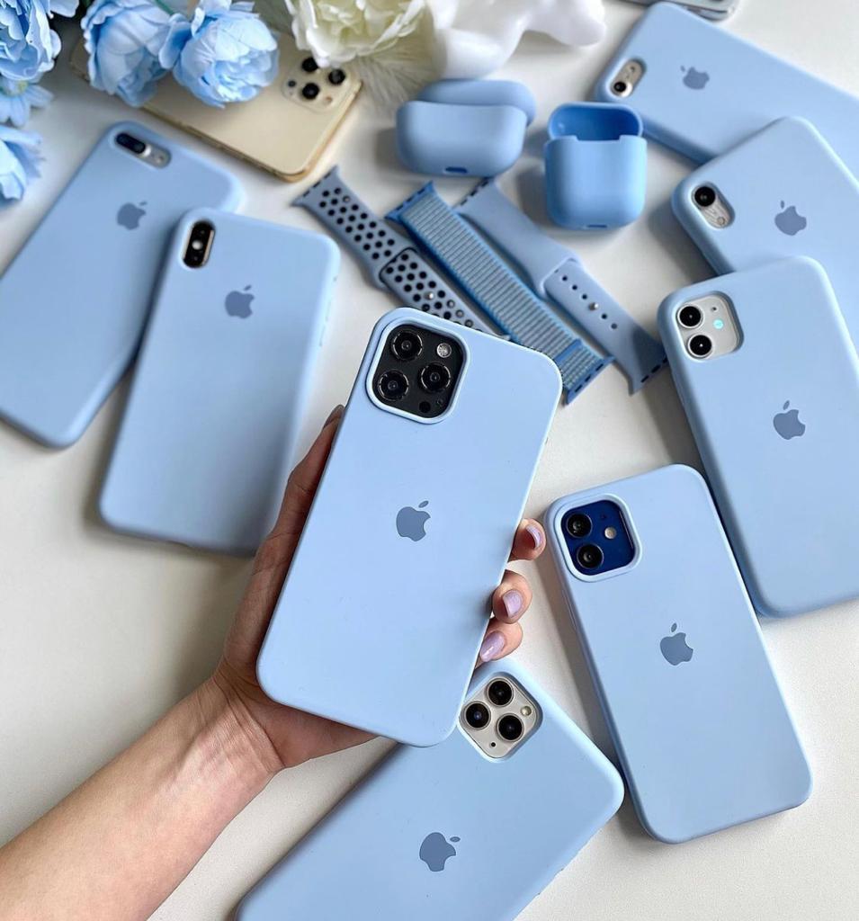 iPhone Lansman Kılıf - Bebe Mavi