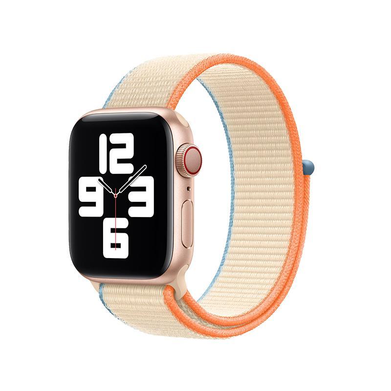 Apple Watch Loop Örgü Kordon - Cream
