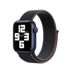Apple Watch Loop Örgü Kordon - Charcoal