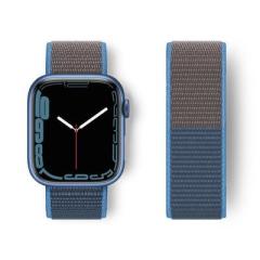 Apple Watch Loop Örgü Kordon - Surf Blue