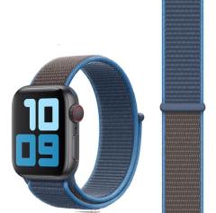 Apple Watch Loop Örgü Kordon - Surf Blue