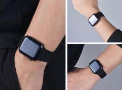 Apple Watch Silicon Kordon - Siyah