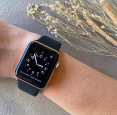 Apple Watch Silicon Kordon - Siyah