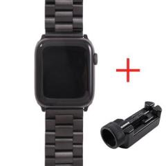 Apple Watch Çelik Loop Kordon - Siyah