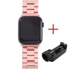 Apple Watch Çelik Loop Kordon - Rose