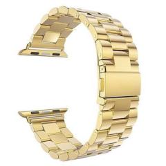 Apple Watch Çelik Loop Kordon - Altın Gold