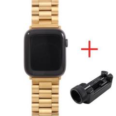 Apple Watch Çelik Loop Kordon - Altın Gold