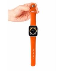 Apple Watch Silicon Kordon - Turuncu