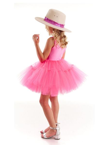 Barbie Şapkası - Güderi, Bej Rengi