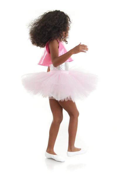 Kız Çocuk Pembe Hip Hop Dans Kostümü - 23 Nisan Kıyafetleri
