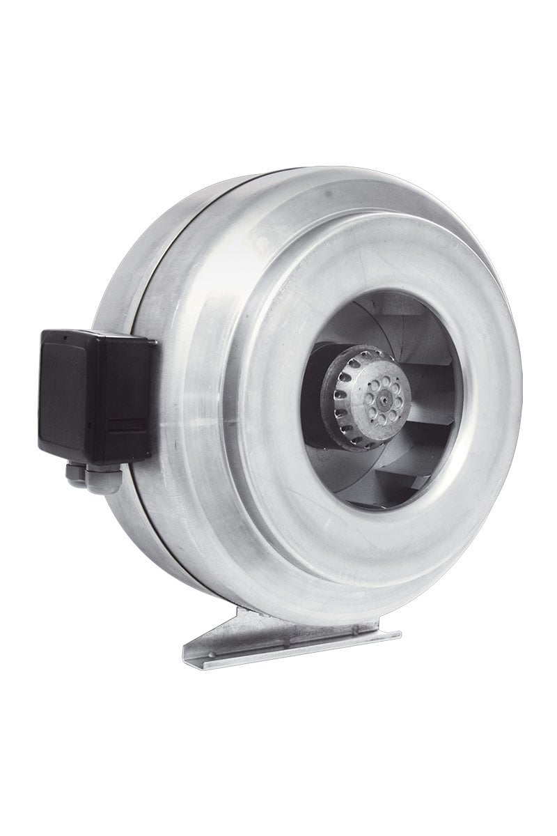 Aircol 100 KF 68W 400m3/h Monofaze Sanayi Tipi Radyal Kanal İçi Fan