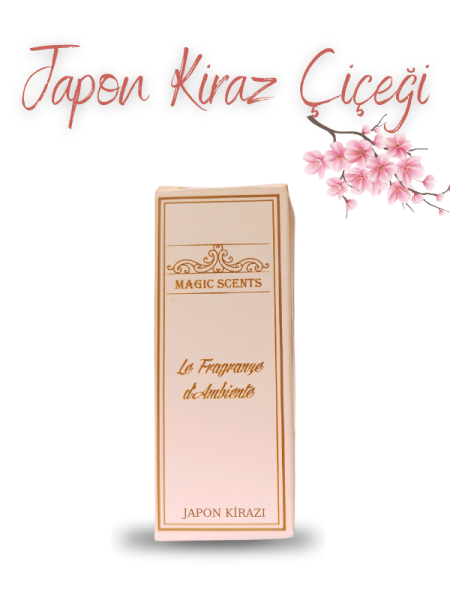 Magic Scents Japon Kirazı Çiçeği Buhurdanlık Kokusu 10ml