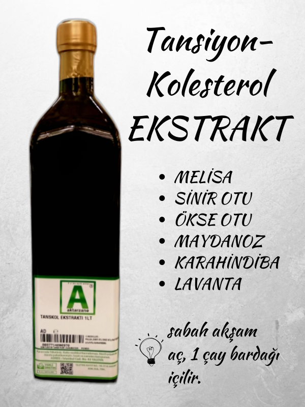 Aktarzane Tanskol Ekstraktı 1lt