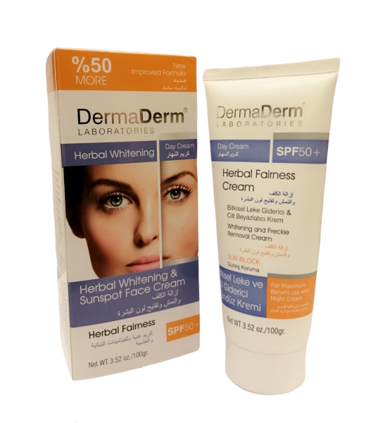 Dermaderm Bitkisel Leke Giderici Gündüz Kremi 100ml