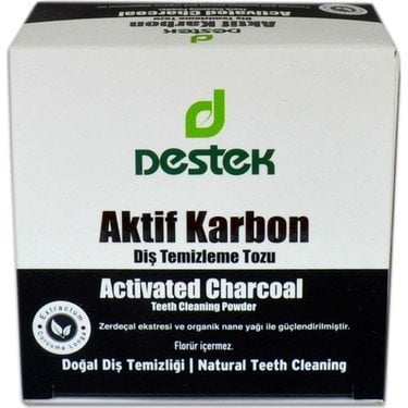 Destek Aktif Karbon Diş Temizleme Seti 30gr