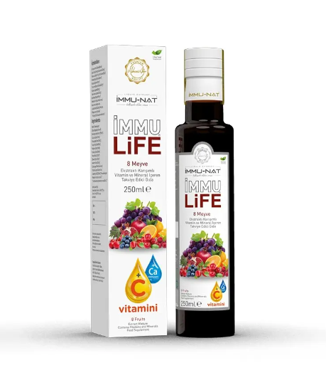 İmmunat İmmu Life 8 meyve+ C vitamini Ekstrakt 2500ml