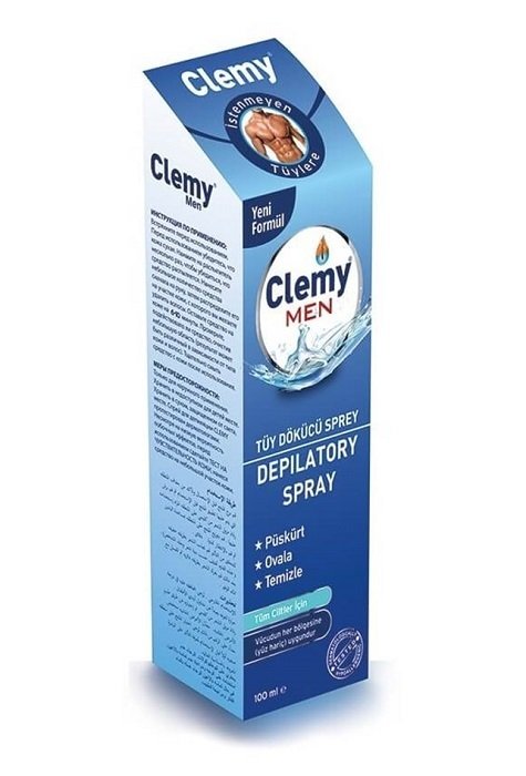 Clemy Men Tüy Dökücü Sprey 100ml