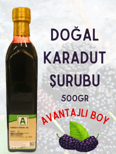 Karadut Şurubu 1x10 500gr