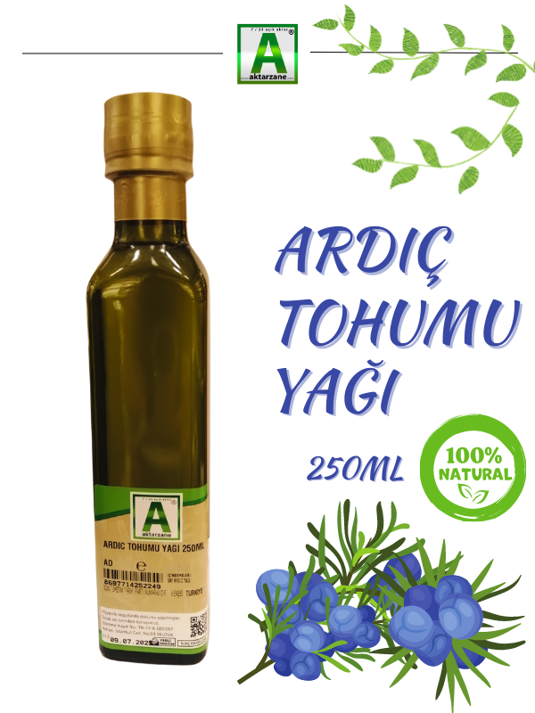 Aktarzane Ardıç Tohumu Yağı 250ml