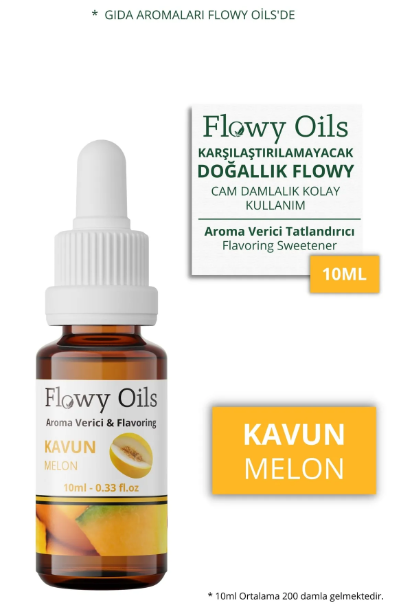 Flowy Oils Kavun Aroma Verici 10ml