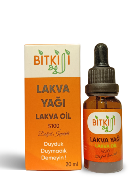 Lakva Yağı %100 Doğal Kulak Bakım Yağı 20ml