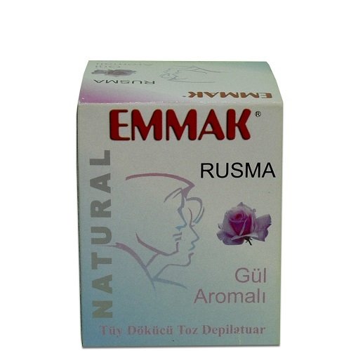 Emmak Rusma Tüy Dökücü Hamamotu Toz Gül Aromalı 80gr