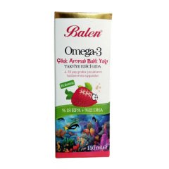 Balen Omega 3 Çilek Aromalı Balık Yağı Şurup 150ml