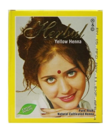 Hint Kınası Sarı Yellow Henna 10gr 1ad