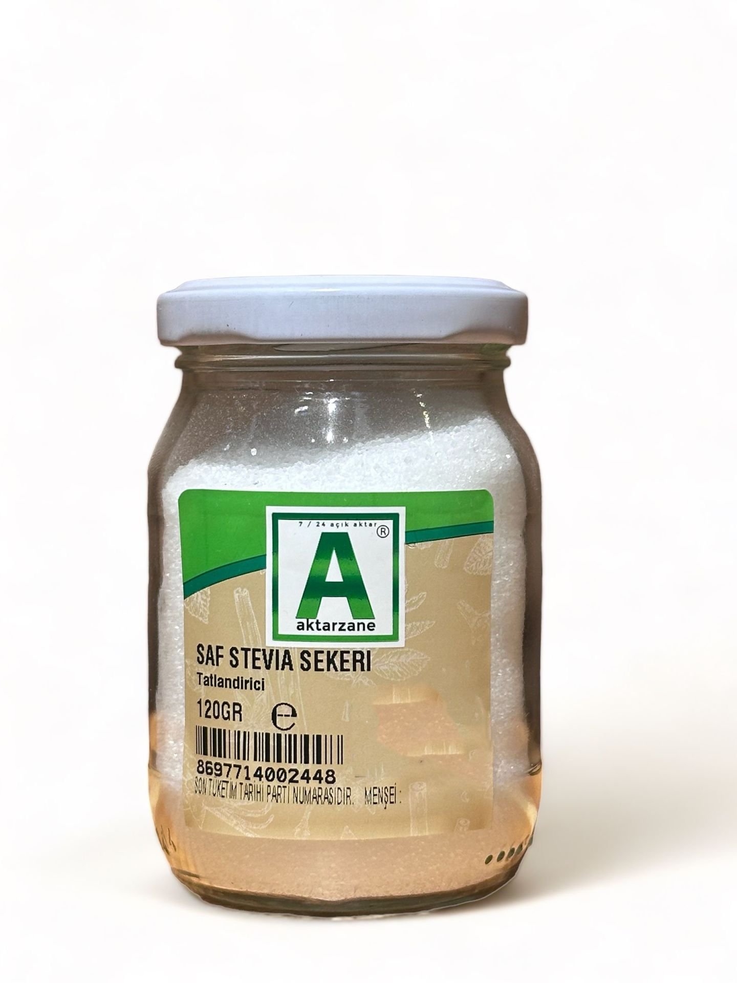 Stevia Şekeri Doğal Tatlandırıcı 120gr