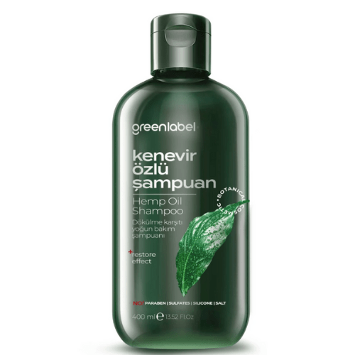 Greenlabel Kenevir Özlü Şampuan 400ml