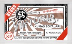 Viktoria Kumaş Boyası Kot Naylon İpek Yük Pamuk Boyası 17 Açık Kahve