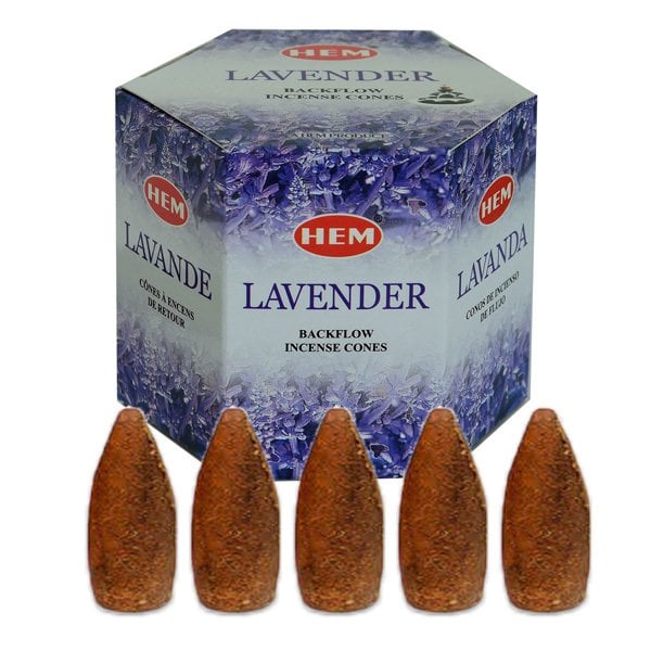 Hem Lavender (Lavanta) Incense Cones  5 adet Tütsü