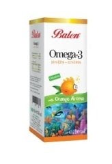 Balen Omega 3 Portakal Aromalı Balık Yağı 100ml