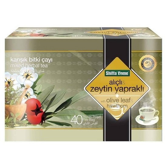 Shiffa Home Alıçlı Zeytin Yapraklı Karışık Bitki Çayı