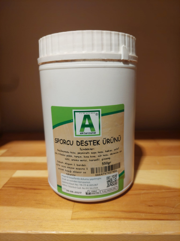 Sporcu Destek Ürünü 550 gr.