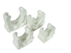 Royal Exclusiv - PVC Pipe Clamp 25 mm White