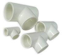 Royal Exclusiv - PVC T-Piece 40/40/20 mm White
