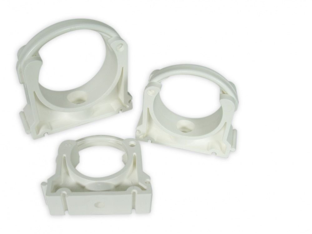 Royal Exclusiv - PVC Pipe Clamp 50 mm White