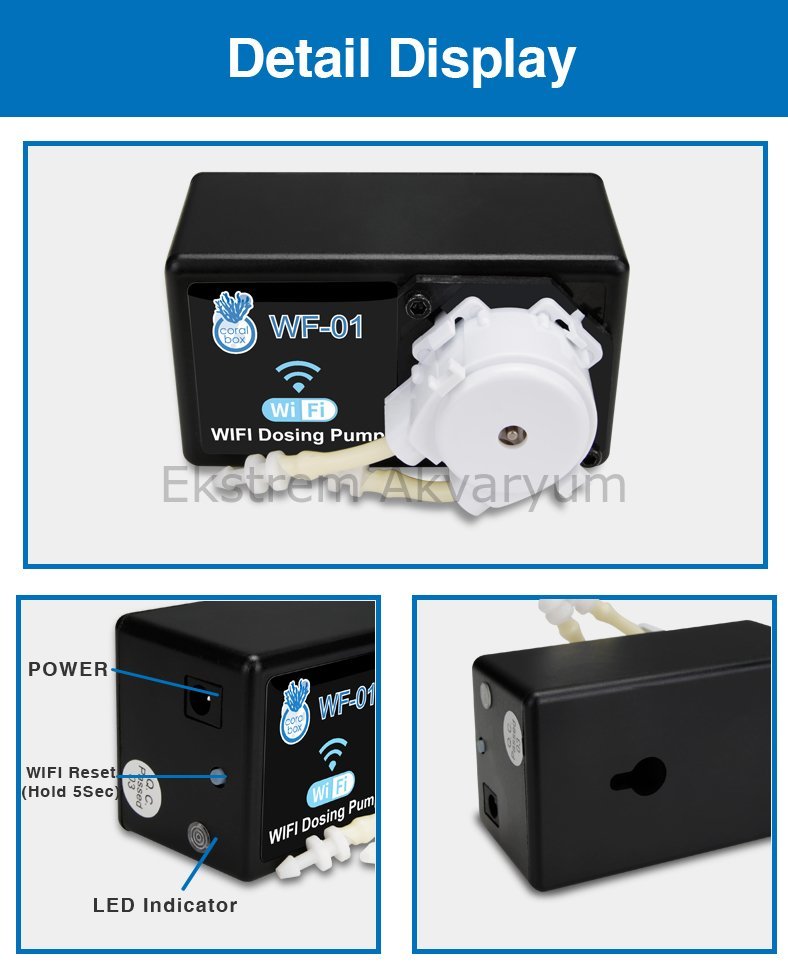 Coral Box - WF-01 Wi-Fi Dosing Pump