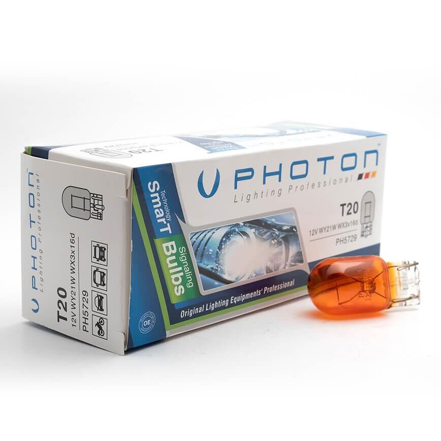 Photon T20 21W/12V Tek Devre Amber Ampul