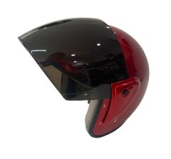 Pro Helmets F-009 Kırmızı Yarım Kask
