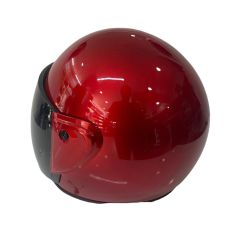 Pro Helmets F-009 Kırmızı Yarım Kask