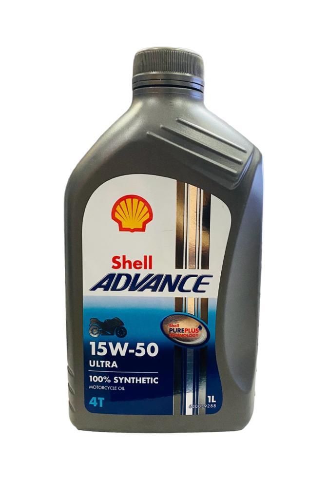 Shell Advance 4T Ultra 15W-50 Motosiklet Motor Yağı 1LT